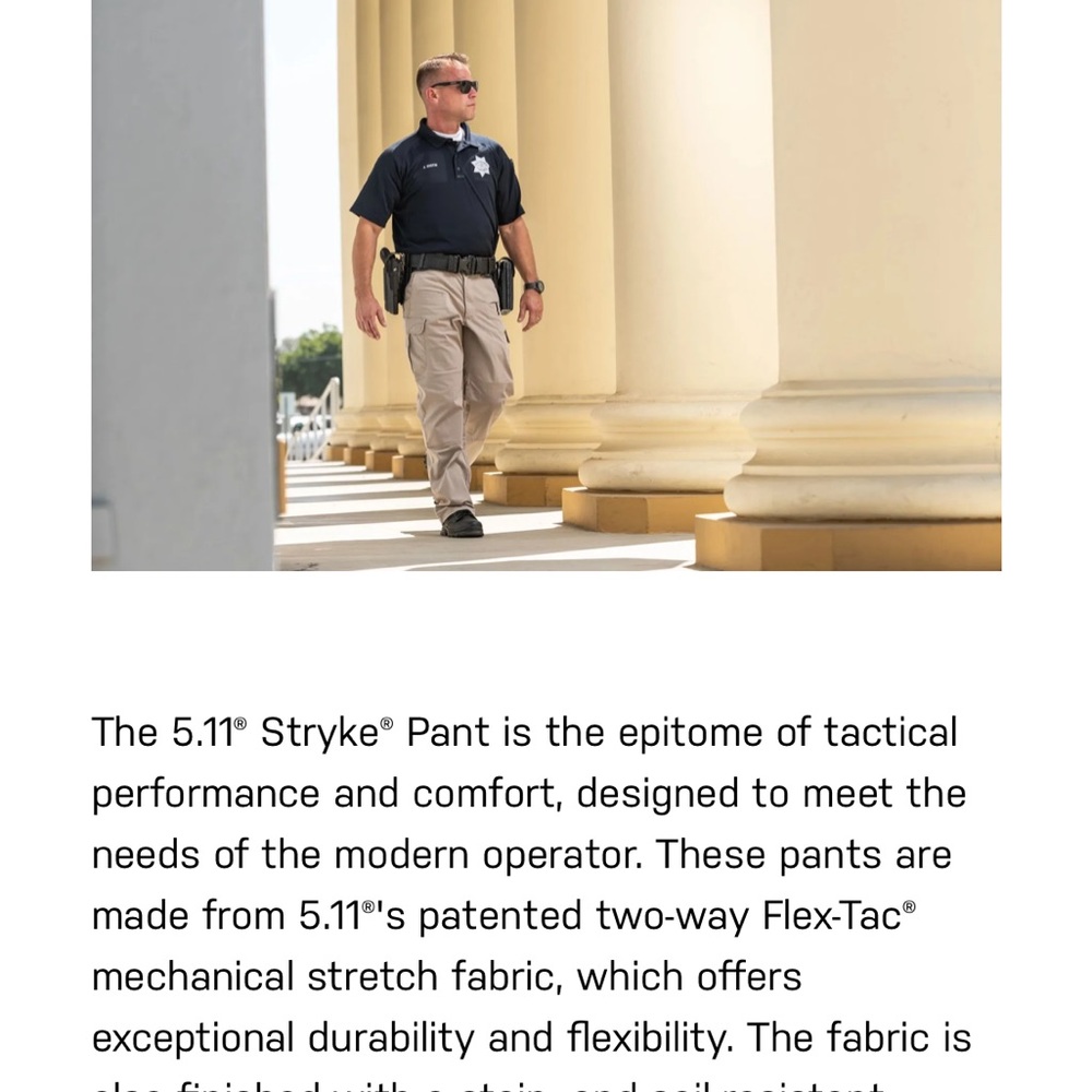 5.11 Men’s Stryke Pants New with Tags